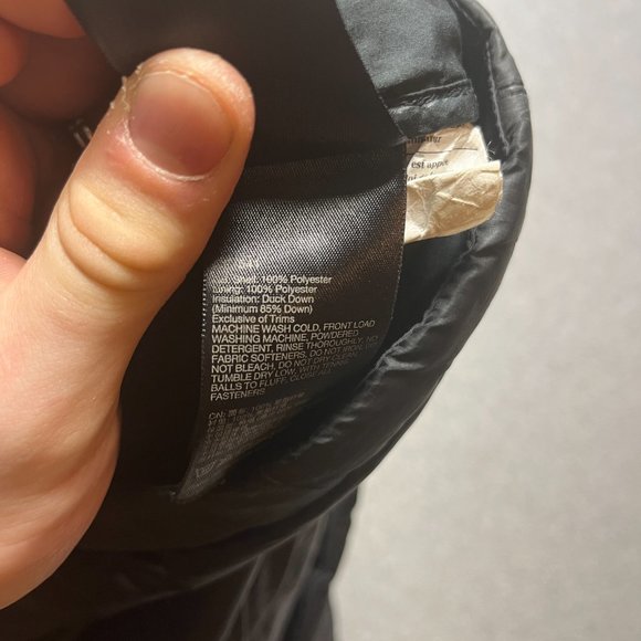 Marmot Jacket Womens Medium Black Puffer Full Zip 700 Fill Goose Down - Picture 14 of 14